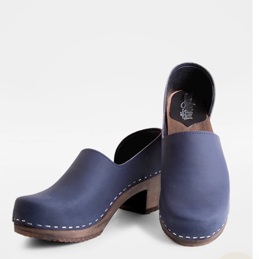 SANDGRENS Brett Clogs - Blue